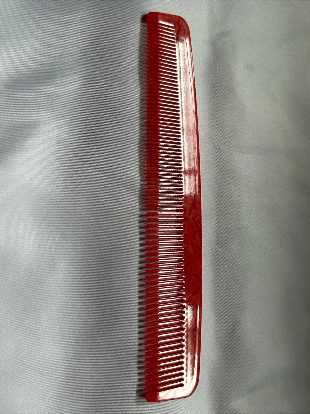 MACHETE No. 1 Comb in Poppy - Marbled Italian Acetate 9” Women's Comb